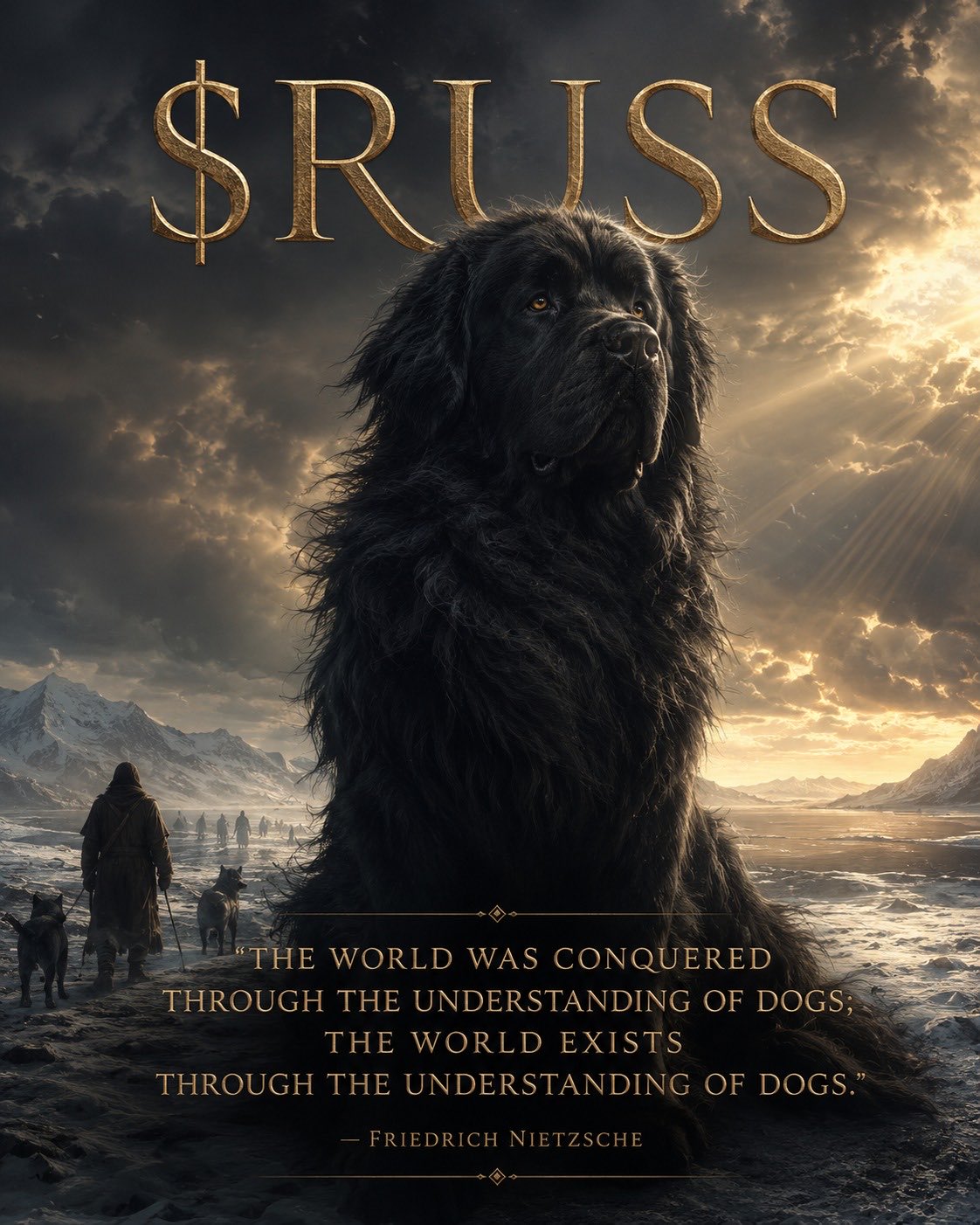 $RUSS — The world was conquered through the understanding of dogs